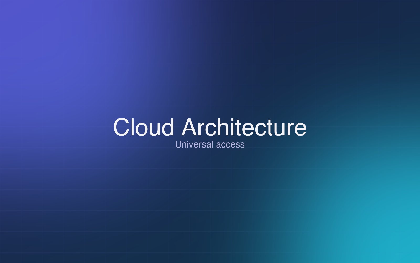 Architettura cloud-native